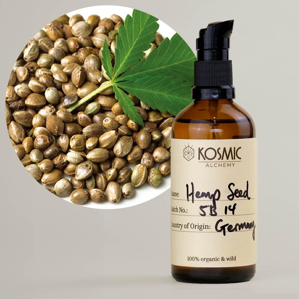 Kosmic Alchemy キャリアオイル - ヘンプシード