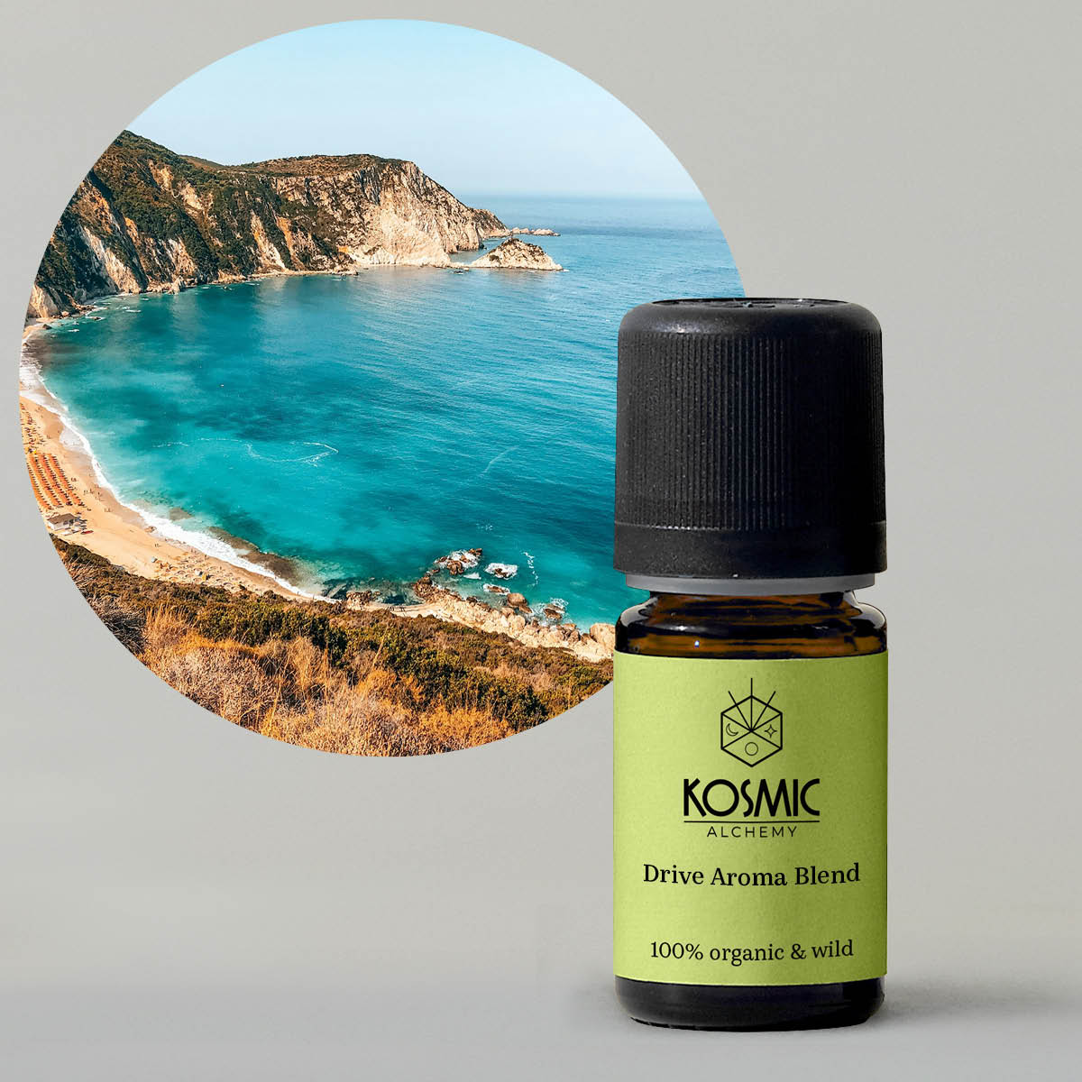 Kosmic Alchemy エッセンシャルオイル - ドライブアロマブレンド