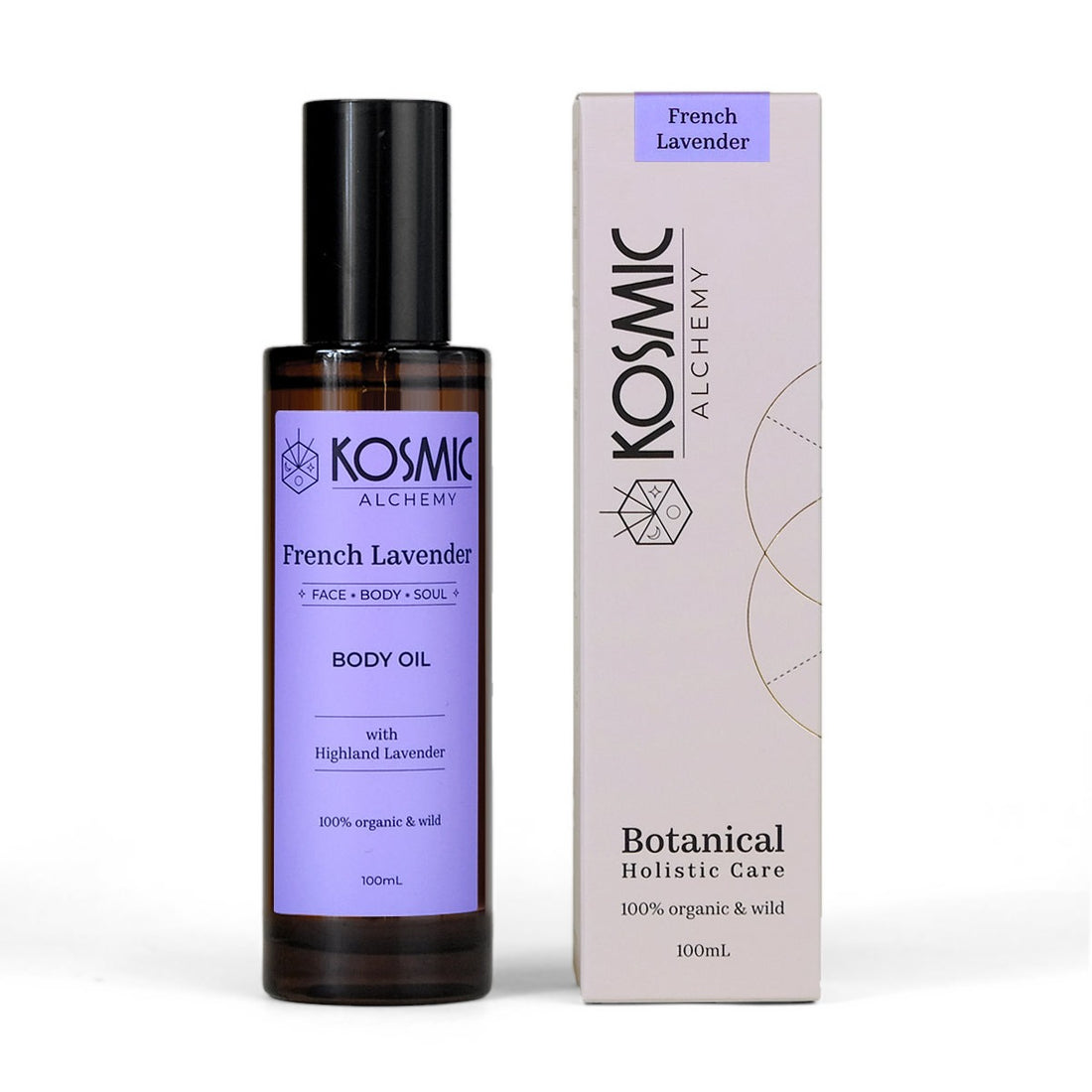 Body oil French lavender