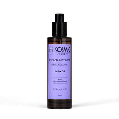 Body oil French lavender