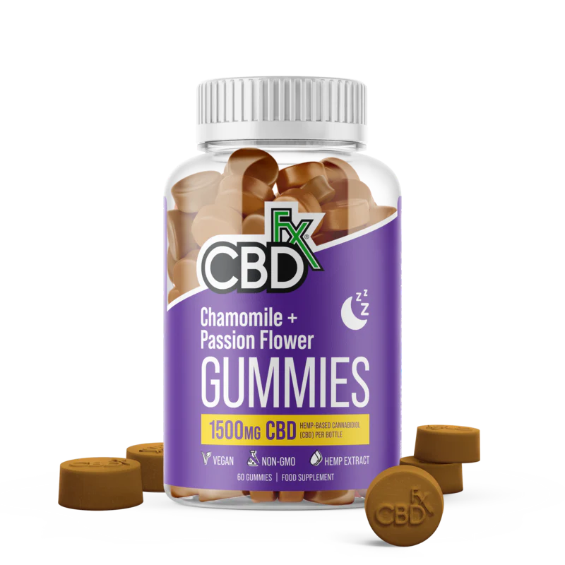 CBDfx CBDグミ（CBD1500mg/1粒25mg）スリープ - 60粒入