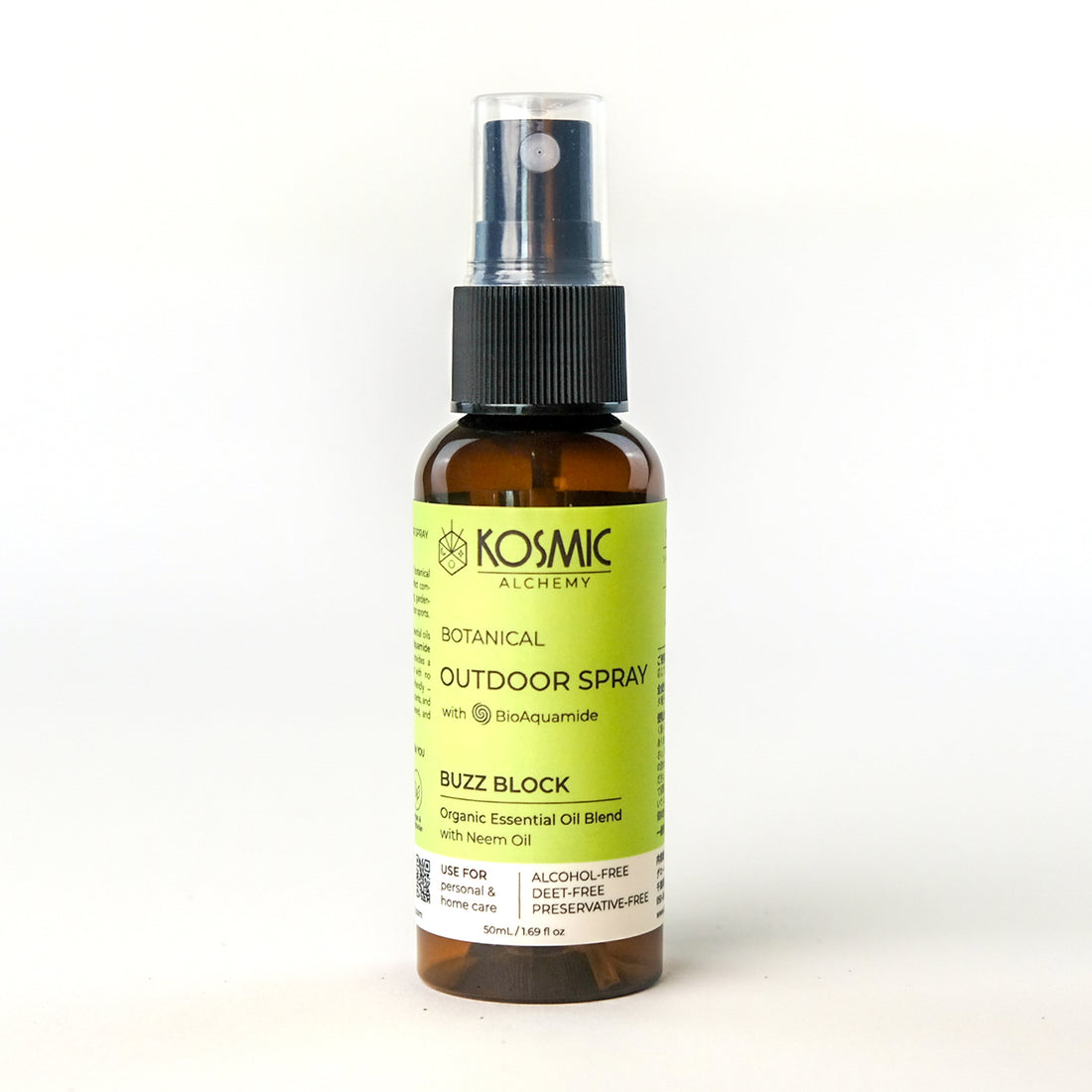 Aroma Outdoor Spray BuzzBlock (with Natural Essential Oils)
