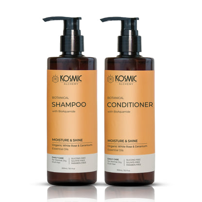 ボタニカルヘアケアセット　モイスチャー＆シャイン （シャンプー＆コンディショナー）