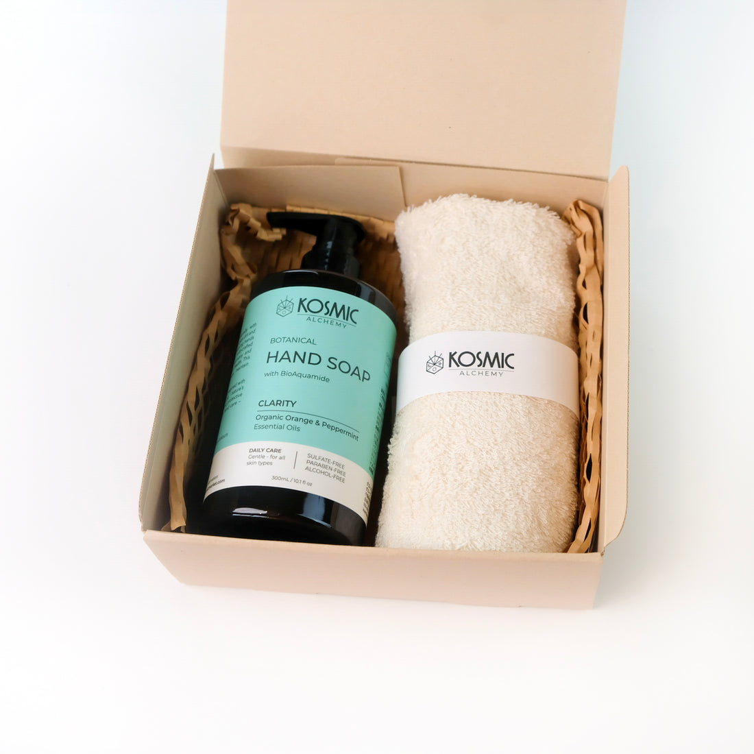 Hand Soap &amp; Plantia Wash Towel Gift Set — Clarity