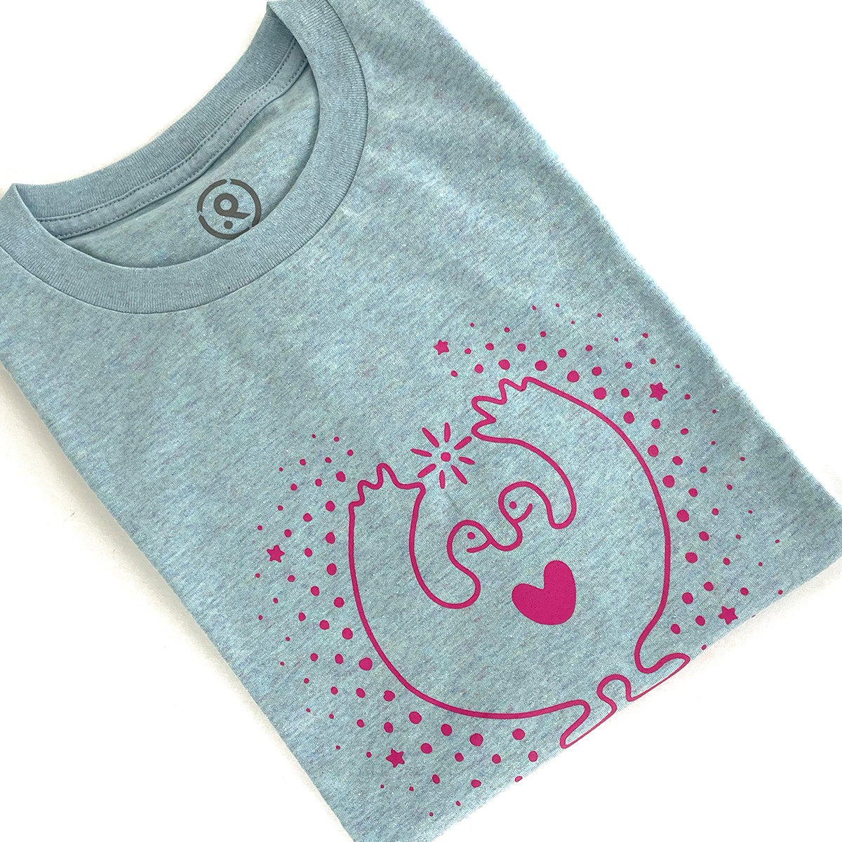 KOSMICオリジナルTシャツ正面 - Kosmic Alchemy recycled t-shirt front