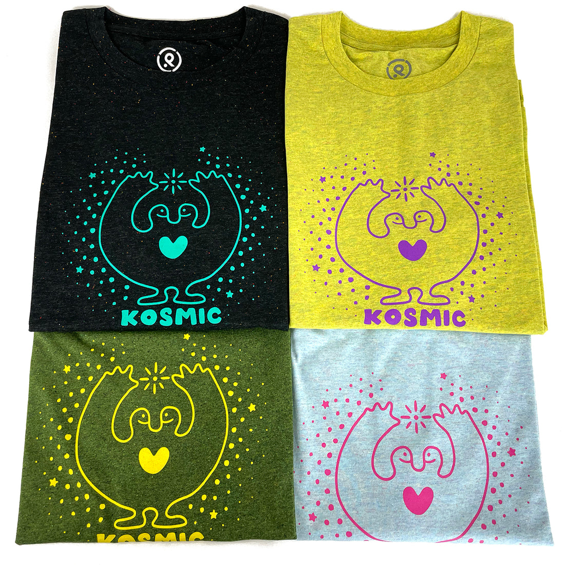 リサイクル素材Tシャツ - Kosmic Alchemy sustainable fashion